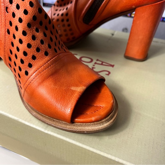 A.S. 98 Women's Bertrand Genuine Leather Carota Sandal boots Size EU 41 US 10 - Picture 10 of 15